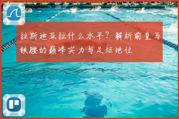 拉斯迪亚拉什么水平？解析前皇马铁腰的巅峰实力与足坛地位